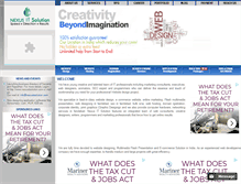 Tablet Screenshot of nexusitsolution.com
